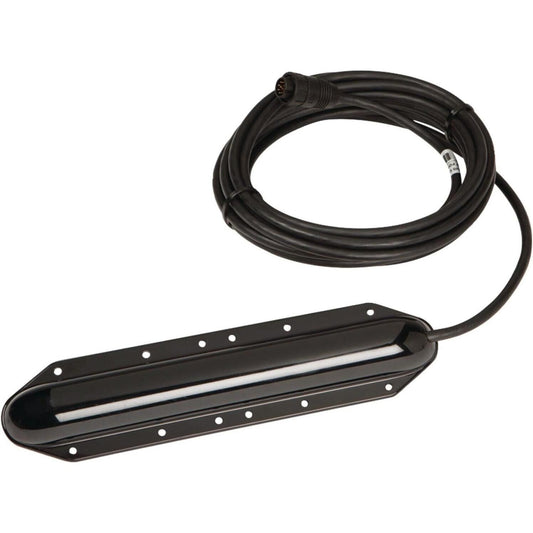 (000-10802-001) The StructureScan HD transducer features SideScan and DownScan Imaging, supports 455 kHz and 800 kHz sonar frequencies and offers multiple mounting options. Transom Mount transducer for use with LSS-1, LSS-2 and MFD with built-in StructureScan.