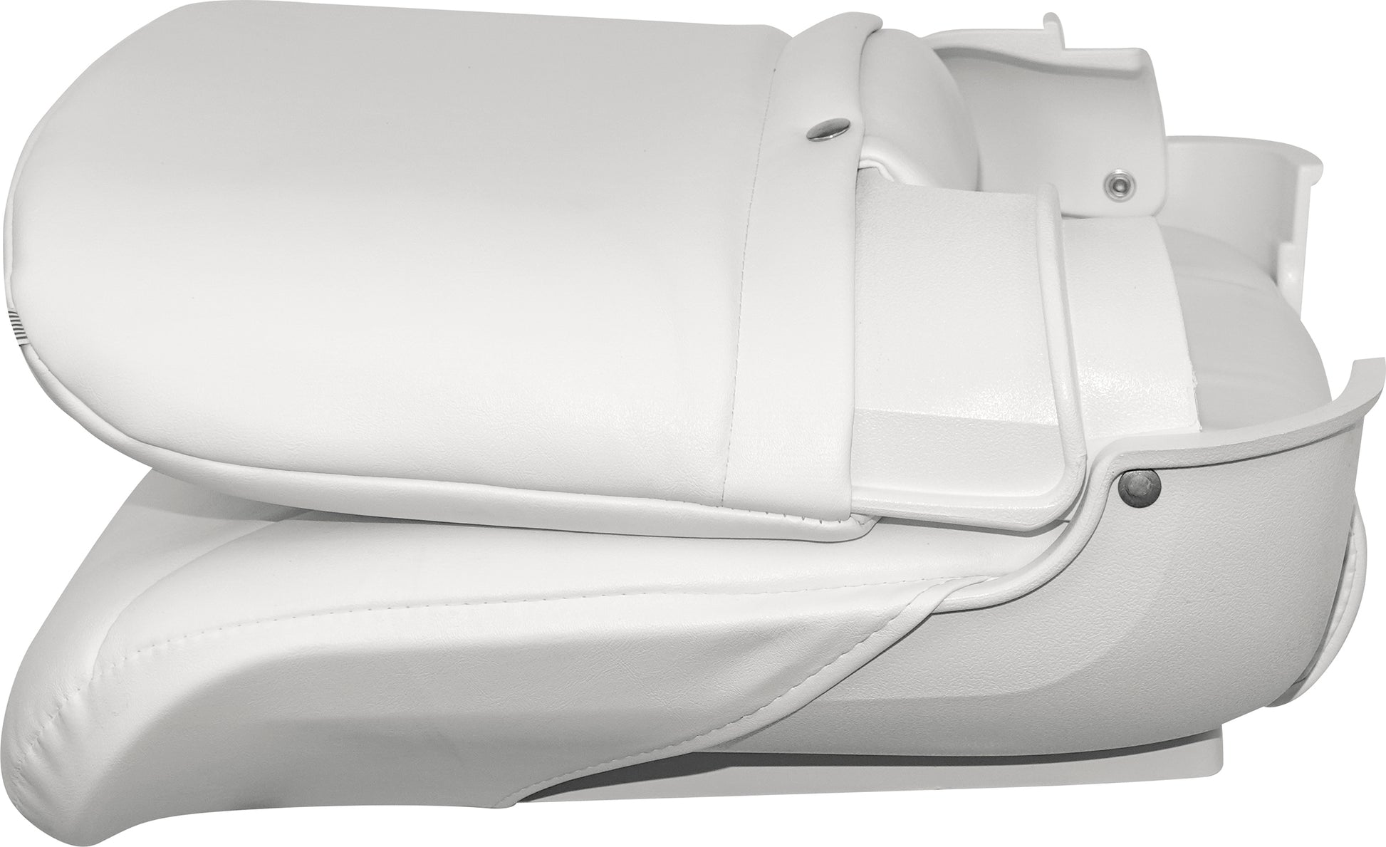 TEMPRESS High Back All-Weather White Boat Seat (Cushion Combo) (45616)