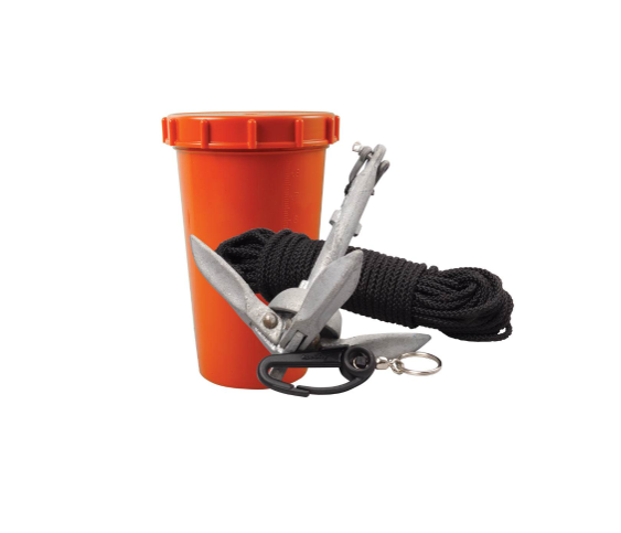 This setup consists of an anchor reel, a pick-up buoy and a length of floating rope. Shop all Anchoring Solutions for Paddlesports. Shop all Kits.