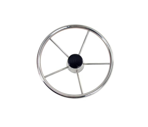 Explore Top Steering Wheels for your Boat featuring tapered shaft, speed and control knobs, knob finger grips and sizes ranging from 13 inches -15.5 Inches.