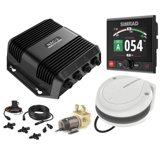 Explore Simrad Autopilot core packs, drive units, remotes, and integration accessories — trusted by boaters worldwide for accuracy and performance.