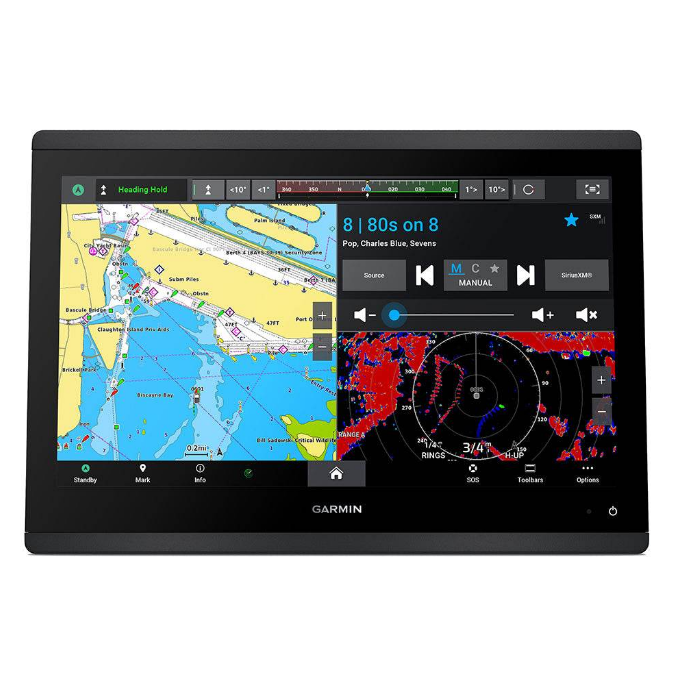 Anchor Drag Technology solutions. This collection features precision marine instruments like the Garmin GPSMAP, ECHOMAP Series, and compatible accessories designed to alert you when your anchor moves beyond a safe radius.