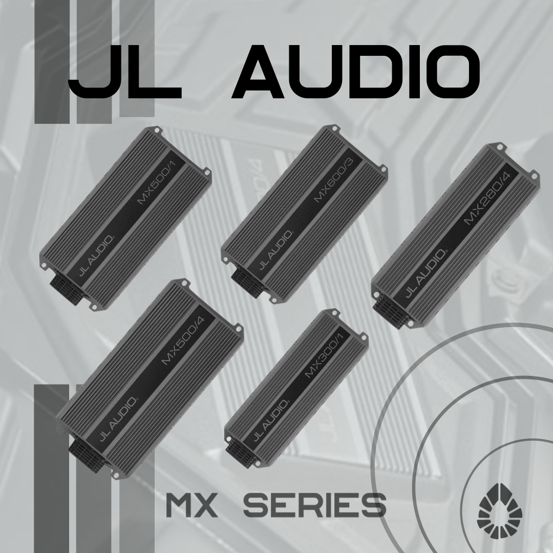 Suncoast Marine and Auto offers JL Audio MX Series Amplifiers / AMPS