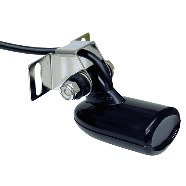 TM 20 Degree Skimmer Transducer (HST-WSU) (000-0106-48) The HSTWSU is a 83/200 kHz transducer with a 20-foot cable and a built-in temp sensor. Transom mount, 20 degree skimmer (200Khz). Includes power cable.