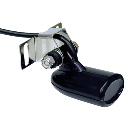 TM 20 Degree Skimmer Transducer (HST-WSU) (000-0106-48) The HSTWSU is a 83/200 kHz transducer with a 20-foot cable and a built-in temp sensor. Transom mount, 20 degree skimmer (200Khz). Includes power cable.