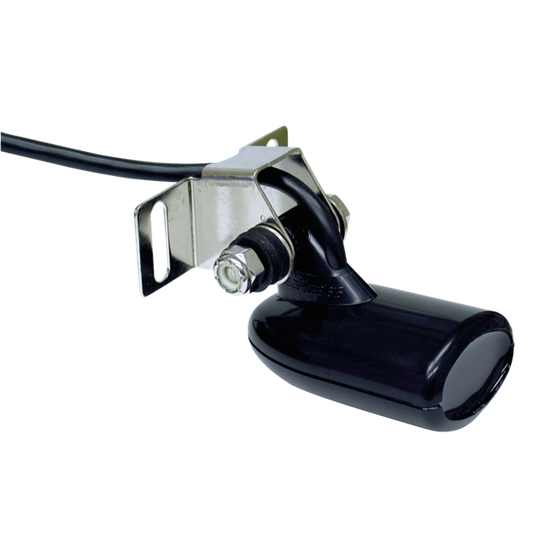 TM Skimmer Transducer (HST-WSBL) (000-0106-72) The HSTWSBL is a 7-pin, 83/200 kHz transom-mount Skimmer transducer with a built-in temp sensor.