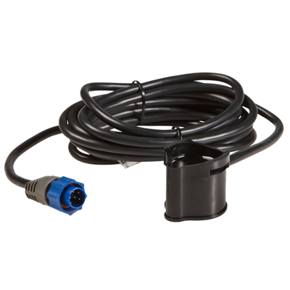 Trolling Motor Mount Transducer (PDT-WBL) (106-74) 83/200 kHz Skimmer Transducer (PDTWBL) is a (12 foot) Trolling motor-mount, (pod type) with built-in temperature sensor.