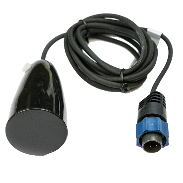 PTIWBL Ice Transducer with Blue Connector (000-0106-94) The PTI WBL is an 83/200 kHz blue connector ice transducer with a 7 foot cable.