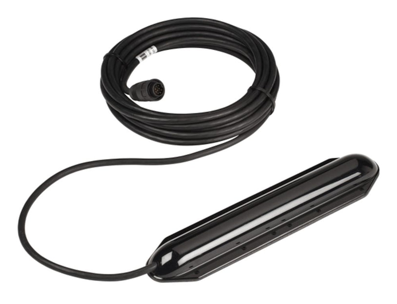 (000-10802-001) The StructureScan HD transducer features SideScan and DownScan Imaging, supports 455 kHz and 800 kHz sonar frequencies and offers multiple mounting options. Transom Mount transducer for use with LSS-1, LSS-2 and MFD with built-in StructureScan.