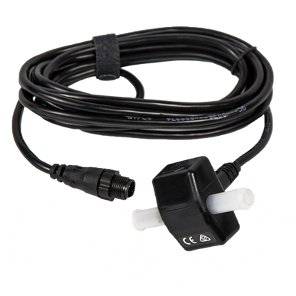 Lowrance Fuel Flow Sensor w/10' Cable & T-Connector [000-11517-001] Designed for gasoline engines, this precision sensor tracks every drop of fuel used so you can maximize performance, extend range, and reduce costs on every trip.
