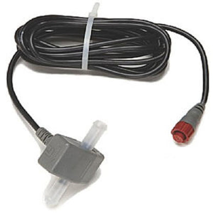 Lowrance Fuel Flow Sensor w/10' Cable & T-Connector [000-11517-001] Designed for gasoline engines, this precision sensor tracks every drop of fuel used so you can maximize performance, extend range, and reduce costs on every trip.
