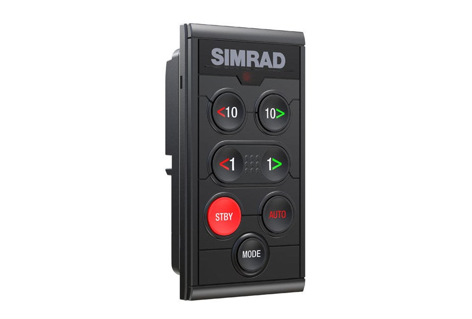Suncoast Marine and Auto offers Simrad OP12 Autopilot Controller [000-13287-001] The OP12 is a wired remote for autopilot, with a simple pushbutton interface, easy to use in rough conditions, and can be paired with IS42 display