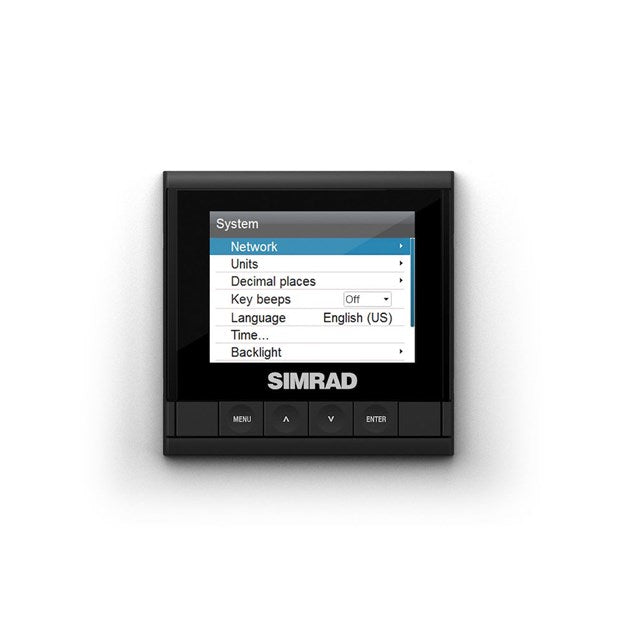 Suncoast Marine and Auto offers Simrad IS35 Digital Display [000-13334-001] The IS35 has a bright 3.5-inch display, auto-configures data, monitors up to two engines, and has pre-set pages for engine, fuel, cruising, steering, and depth