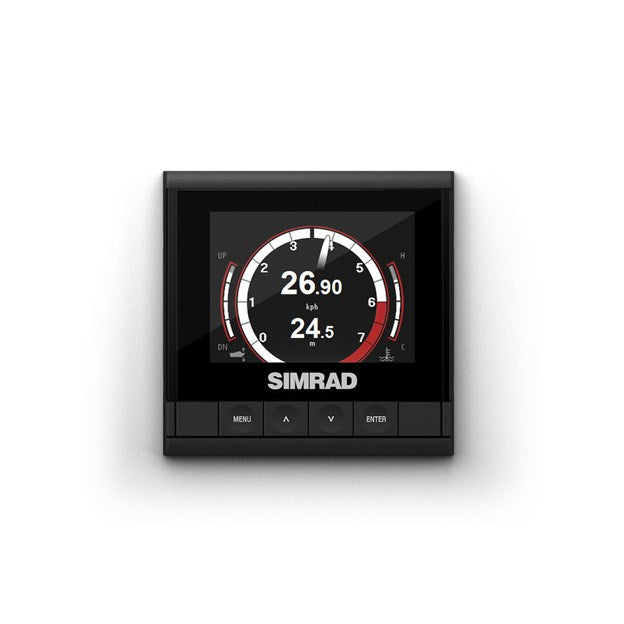 Suncoast Marine and Auto offers Simrad IS35 Digital Display [000-13334-001] The IS35 has a bright 3.5-inch display, auto-configures data, monitors up to two engines, and has pre-set pages for engine, fuel, cruising, steering, and depth