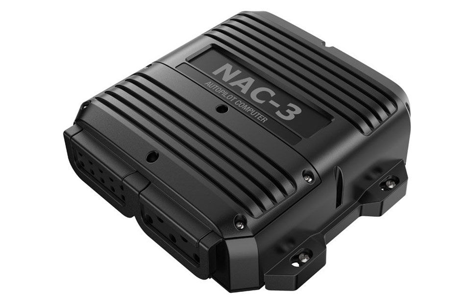 Suncoast Marine and Auto offers Simrad NAC-3 Autopilot Core Pack - NAC-3, Precision-9, RF25N & N2k Starter Kit [000-13336-001] This pack includes all of the core components you need to upgrade your boat with a Continuum autopilot