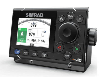 Suncoast Marine and Auto offers Simrad A2004 Autopilot Pack - No Compass [000-13899-001] A2004 Autopilot pack with A2004 controller, AC70 Autopilot computer and RF300 rudder feedback.