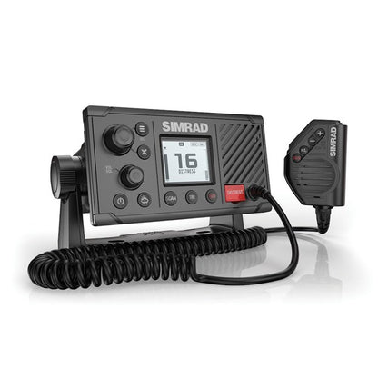 Suncoast Marine and Auto offers Simrad RS20S VHF Radio w/GPS [000-14491-001] The RS20S is a Class D DSC approved VHF radio with integrated GPS, high-visibility display, dedicated emergency channel, and supports international channels.