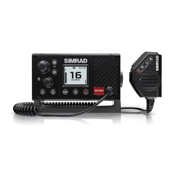 Suncoast Marine and Auto offers Simrad RS20S VHF Radio w/GPS [000-14491-001] The RS20S is a Class D DSC approved VHF radio with integrated GPS, high-visibility display, dedicated emergency channel, and supports international channels.