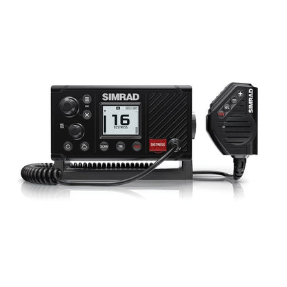 Suncoast Marine and Auto offers Simrad RS20S VHF Radio w/GPS [000-14491-001] The RS20S is a Class D DSC approved VHF radio with integrated GPS, high-visibility display, dedicated emergency channel, and supports international channels.
