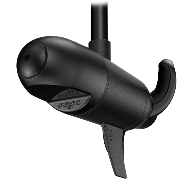 Get the fish-finding capability of Lowrance CHIRP Sonar and the high-resolution views of structure and cover from DownScan Imaging with the HDI Nosecone transducer (00015275001).