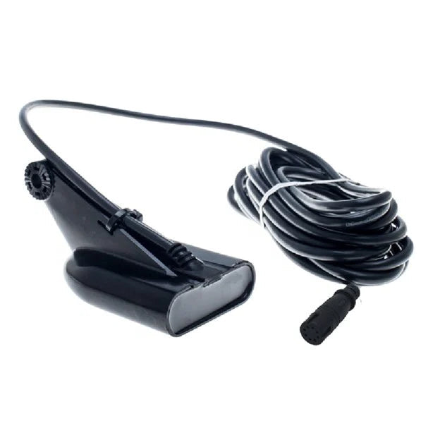 Get the best of both worlds with the Lowrance 50/200 HDI Transom Mount Transducer (00015639001), designed for anglers who demand precision sonar performance at every depth.