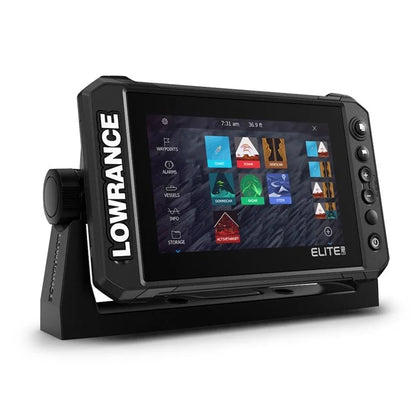 Suncoast Marine and Auto offers Lowrance Elite FS 7 Chartplotter/Fishfinder with HDI Transom Mount Transducer [000-15696-001]
