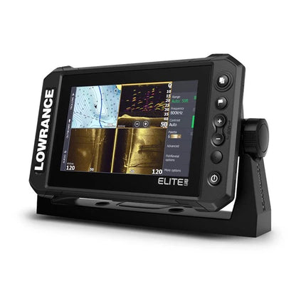 Suncoast Marine and Auto offers Lowrance Elite FS 7 Chartplotter/Fishfinder with HDI Transom Mount Transducer [000-15696-001]