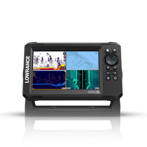 Suncoast Marine and Auto offers Lowrance Eagle 7 w/TripleShot Transducer Discover OnBoard Chart [000-16228-001]