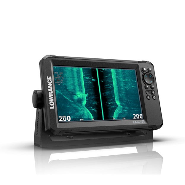 Suncoast Marine Supply offers Lowrance 9" Eagle 9 w/ TripleShot Transducer & OnBoard Charts