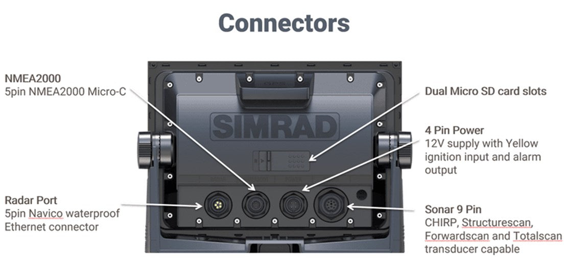 Suncoast Marine Supply offers Simrad GO9 9" XSE (HALO20 Radar, HDI Transducer and C-MAP DISCOVER)