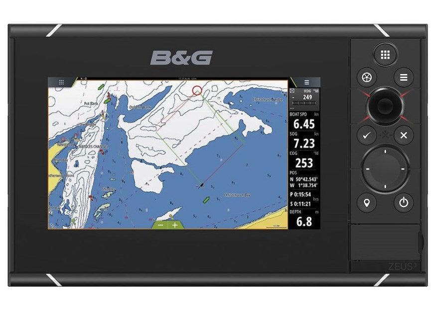 Suncoast Marine and Auto offers BG Zeus3 7 inch Multifunction Display with Insight Charts (000-13241-001)