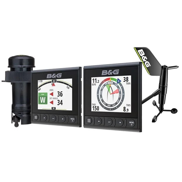 Suncoast Marine and Auto offers BG Triton² Speed, Depth & Wireless Wind System Pack (000-14957-002) 2 displays