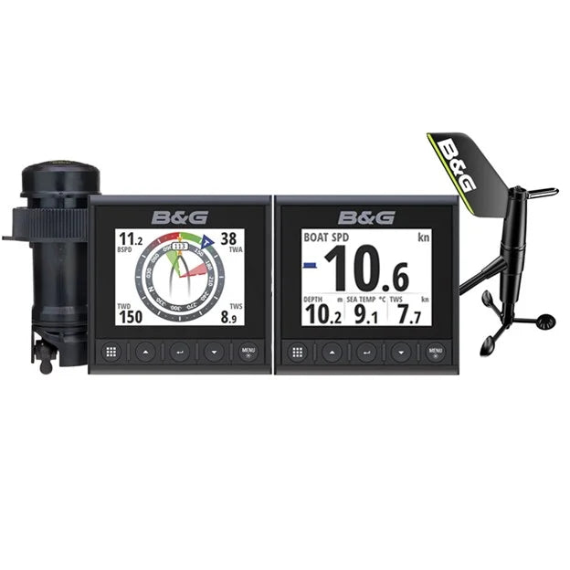 Suncoast Marine and Auto offers BG Triton² Speed, Depth & Wireless Wind System Pack (000-14957-002) Displays x2