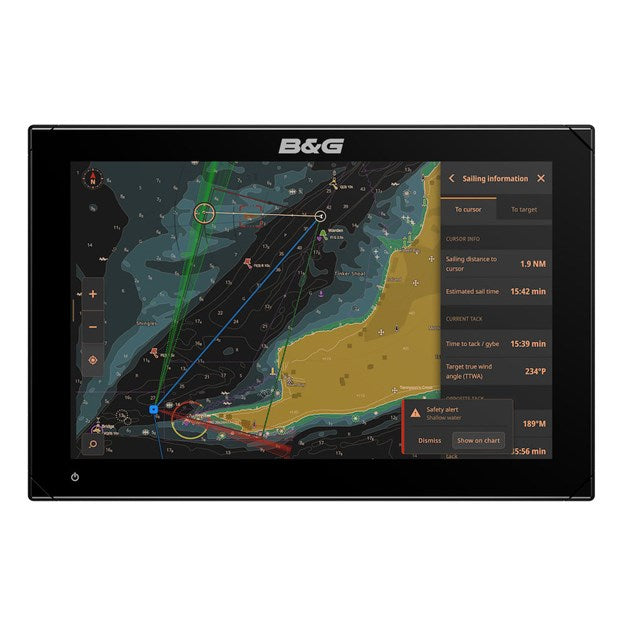 Suncoast Marine Supply offers B&G Zeus S 12" Multifunction Sailing Display with C-MAP Charts (No Transducer)