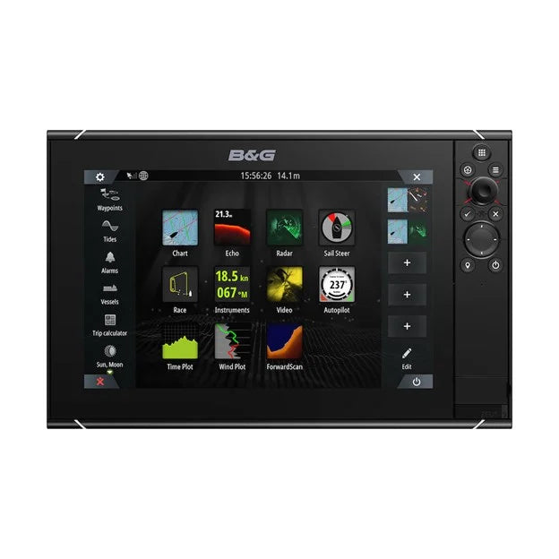 Zeus™ 3S 12 inch Combo Multi-Function Sailing Display (No HDMI Video Outport) (000-15409-002) front view