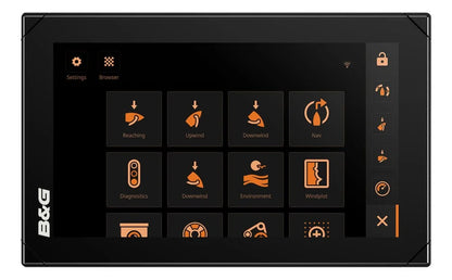 Suncoast Marine and Auto offers BG Nemesis 9-inch Sailing Display (000-15611-001) settings view