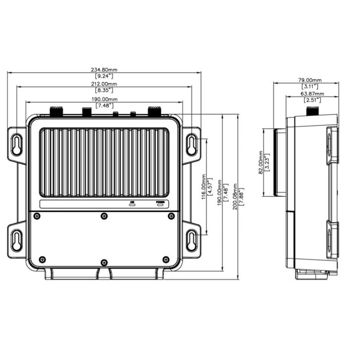 Suncoast offers BG V100 Black Box VHF Radio (000-15644-001) 