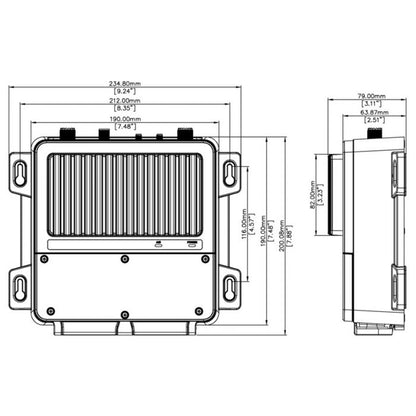 Suncoast offers BG V100 Black Box VHF Radio (000-15644-001) 