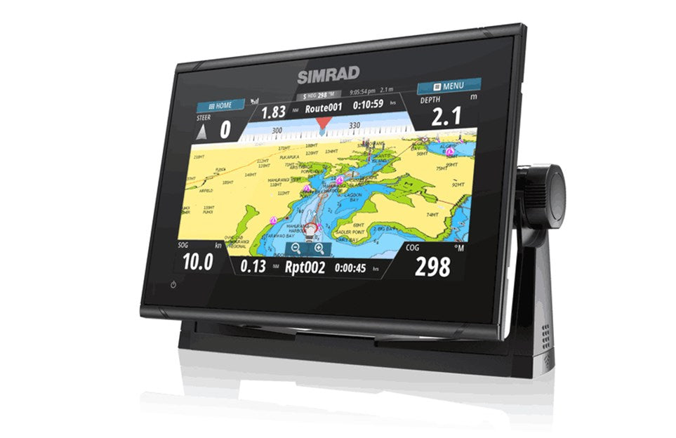 Suncoast Marine and Auto offers Simrad GO9 XSE 9" Combo with Transom Mount Transducer 83/200 kHz and HALO20 Package (000-16294-001)