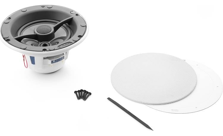 Suncoast Marine and Auto offers JL Audio M6 Marine Speakers 6.5" with White Luxe Grille (Single) (M6-650X-L-GwSw-Single) (010-03912-00)