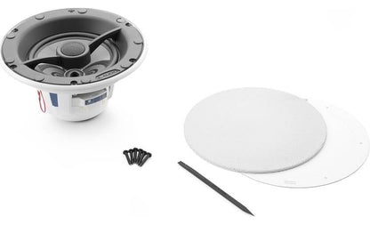 Suncoast Marine and Auto offers JL Audio M6 Marine Speakers 6.5" with White Luxe Grille (Single) (M6-650X-L-GwSw-Single) (010-03912-00)