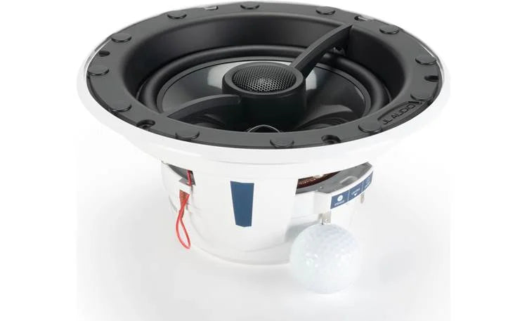 Suncoast Marine and Auto offers JL Audio M6 Marine Speakers 7.7" with White Luxe Grille (Single) (M6-770X-L-GwSw-Single) (010-03913-00)