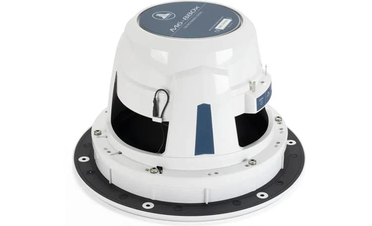 Suncoast Marine and Auto offers JL Audio M6 Marine Speakers 8.8" with White Luxe Grille (Single) (M6-880X-L-GwSw-Single) (010-03914-00)