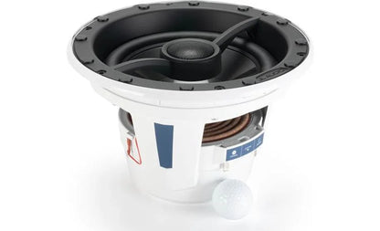 Suncoast Marine and Auto offers JL Audio M6 Marine Speakers 8.8" with White Luxe Grille (Single) (M6-880X-L-GwSw-Single) (010-03914-00) 