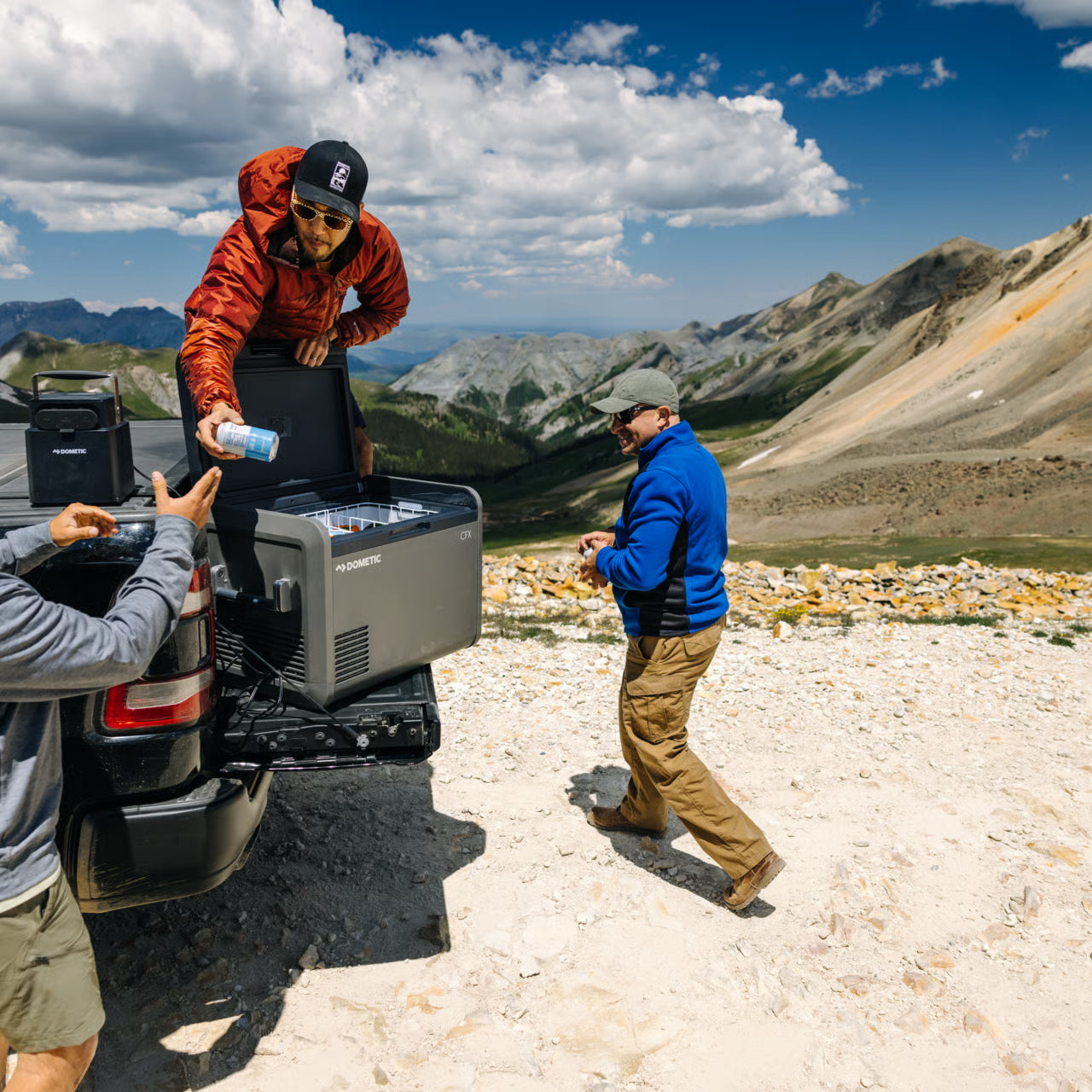 Suncoast Marine and Auto offers Dometic CFX5 45 Ice-Free 45L Electric Cooler - Black [97000050755] Portable smart fridge for camping, boating, and off-grid adventures in black.