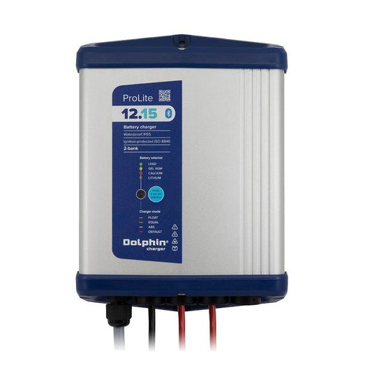 Dolphin Charger PROLITE Series Dolphin Battery Charger - 12V, 15A, 110VAC - 2 Outputs [99215] - Suncoast Marine & Auto Supply 