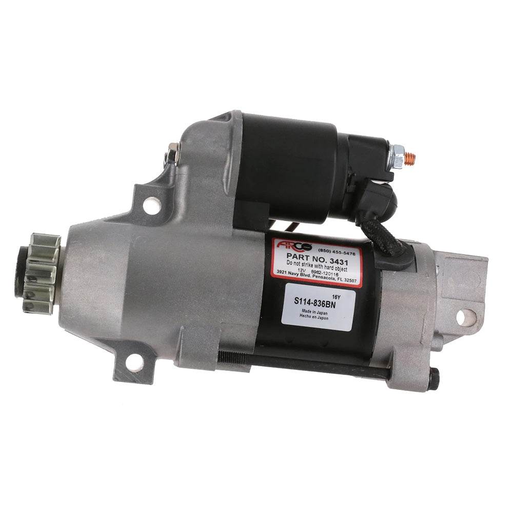 ARCO Marine Premium Replacement Outboard Starter f/Yamaha 200-Present - 13 Tooth [3431] - Suncoast Marine & Auto Supply 
