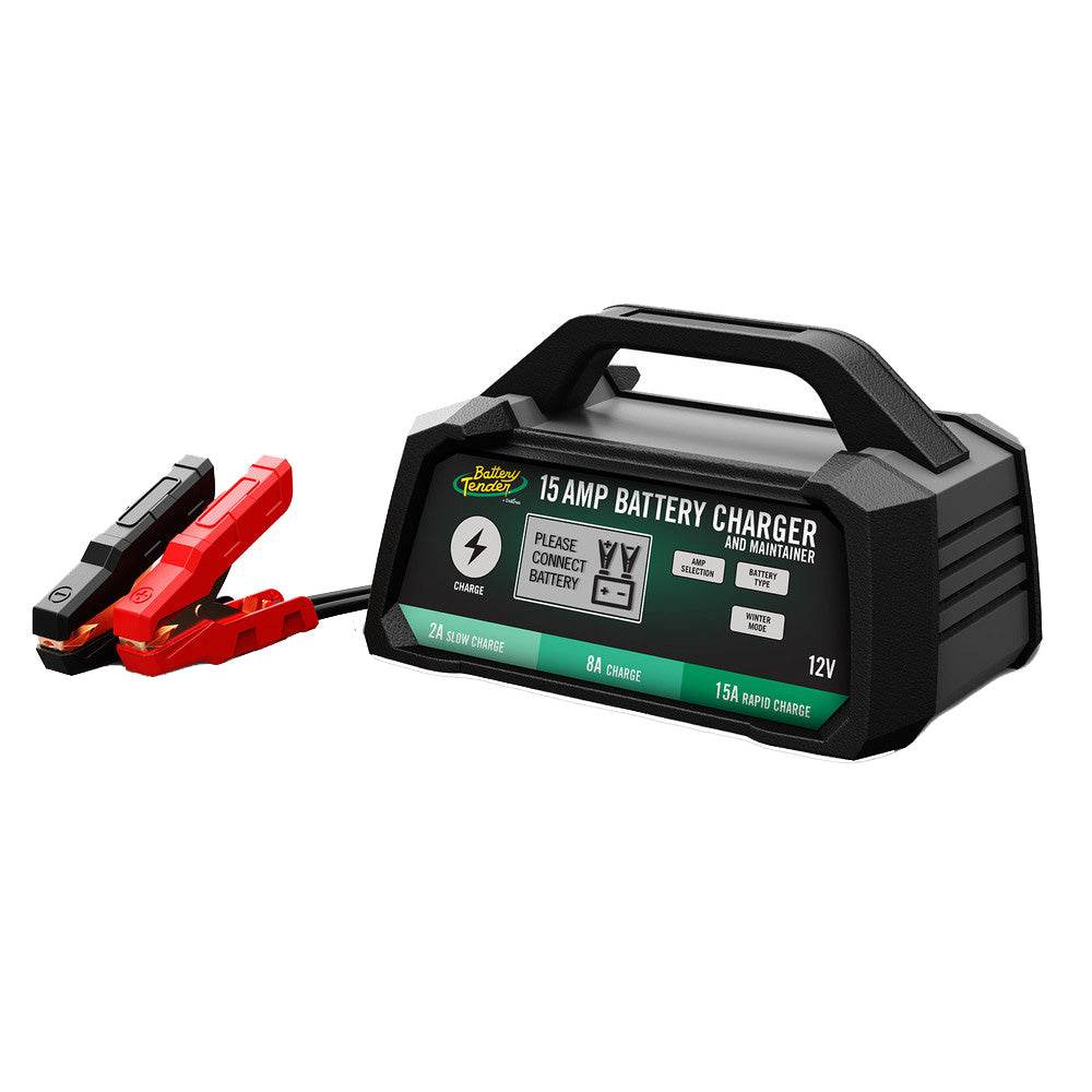Battery Tender 12V, 15/8/2A Selectable Chemistry Battery Charger [022-0234-DL-WH] - Suncoast Marine & Auto Supply 