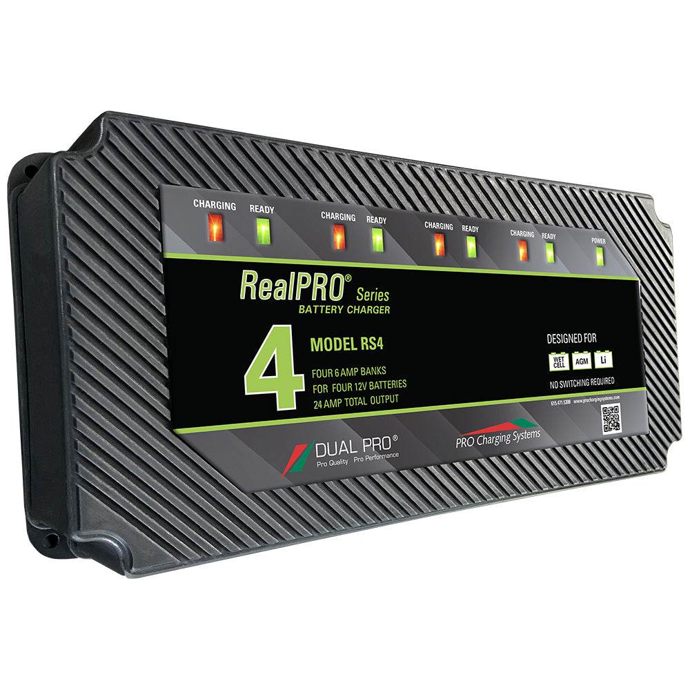 Dual Pro RealPRO Series Battery Charger - 24A - 4-Bank [RS4] - Suncoast Marine & Auto Supply 