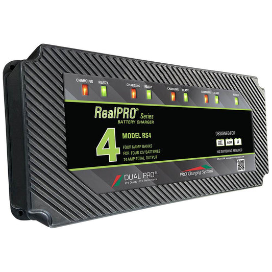 Dual Pro RealPRO Series Battery Charger - 24A - 4-Bank [RS4] - Suncoast Marine & Auto Supply 